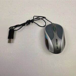 Microsoft Notebook Optical Mouse 3000 Model 1049 USB Wired - Tested - Works